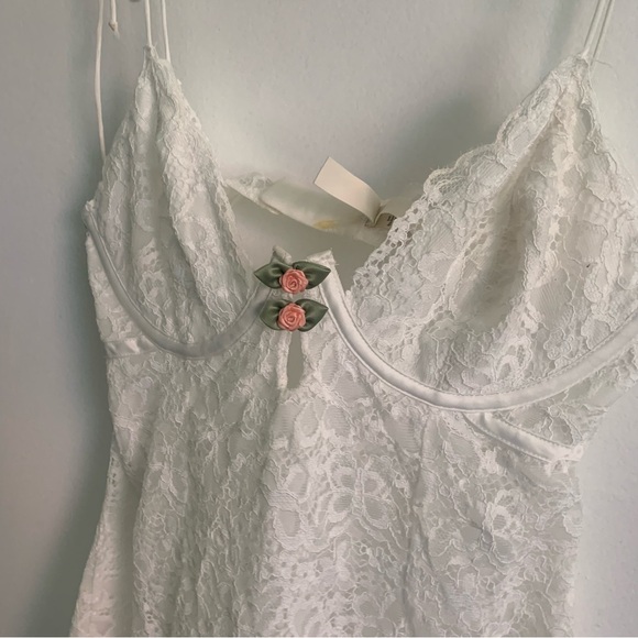 For Love and Lemons Lace Creamsicle Slip - Picture 7 of 11